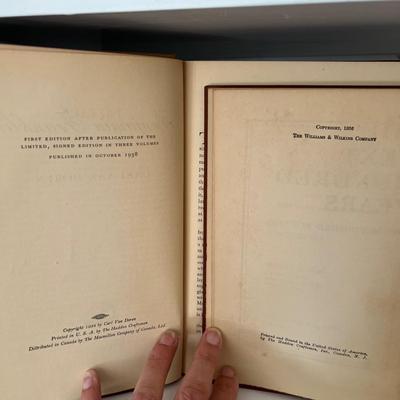 Large Assortment of Beige and Brown Books (LR-RG)