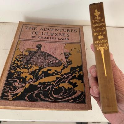 Large Assortment of Beige and Brown Books (LR-RG)