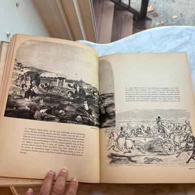 Large Assortment of Beige and Brown Books (LR-RG)