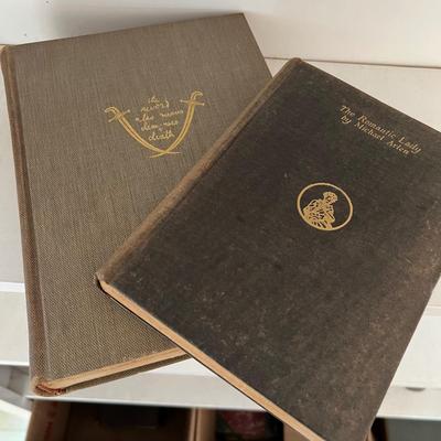 Large Assortment of Beige and Brown Books (LR-RG)