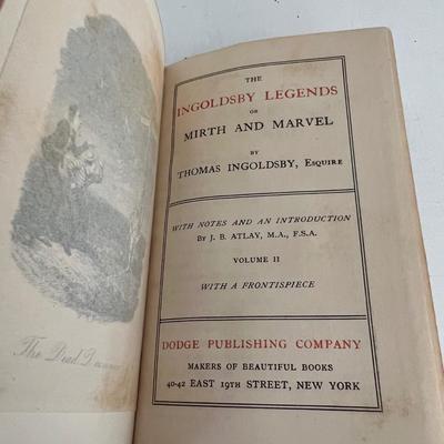 Assortment of Books 1800’s-1900’s W/Dark Covers (LR-RG)