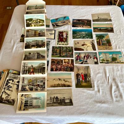 Large Vintage Postcard Collection (LR-RG)