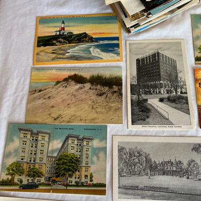 Large Vintage Postcard Collection (LR-RG)