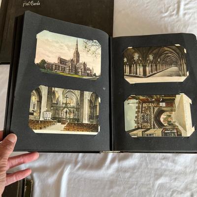 Postcard Albums W/ Postcards (LR-RG)
