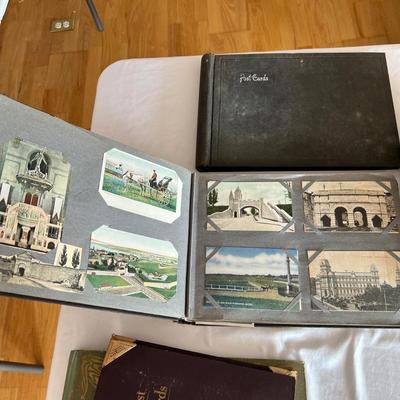Postcard Albums W/ Postcards (LR-RG)