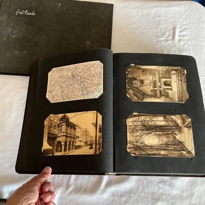 Postcard Albums W/ Postcards (LR-RG)