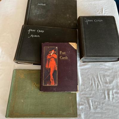 Postcard Albums W/ Postcards (LR-RG)