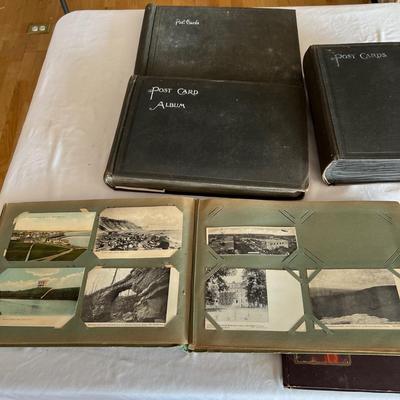 Postcard Albums W/ Postcards (LR-RG)