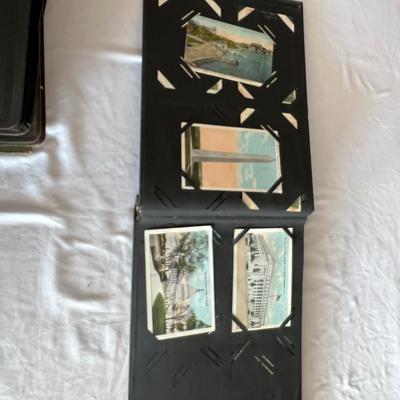 Postcard Albums W/ Postcards (LR-RG)