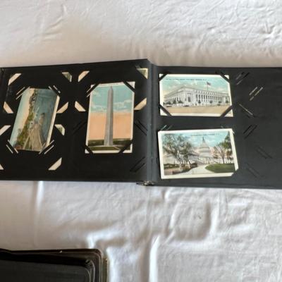 Postcard Albums W/ Postcards (LR-RG)