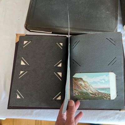 Postcard Albums W/ Postcards (LR-RG)