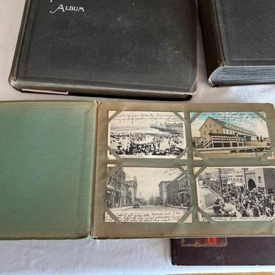 Postcard Albums W/ Postcards (LR-RG)