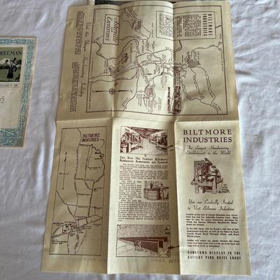 Nostalgic Travel Inc. Biltmore - Maps, Fliers, Postcards & More (LR-RG)
