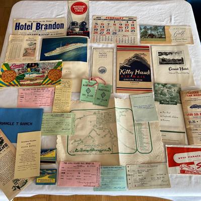 Nostalgic Travel Inc. Biltmore - Maps, Fliers, Postcards & More (LR-RG)