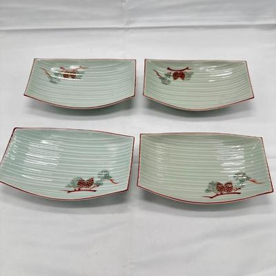 Four Sushi Dishes-local pickup and shipping available