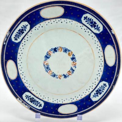Chinese Export Porcelain Plate-local pickup and shipping available