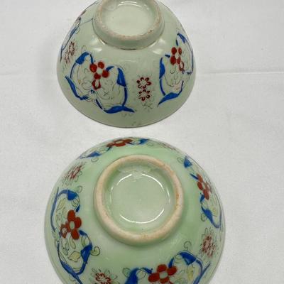 Pair of chinese rise bowl-2 local pickup and shipping available