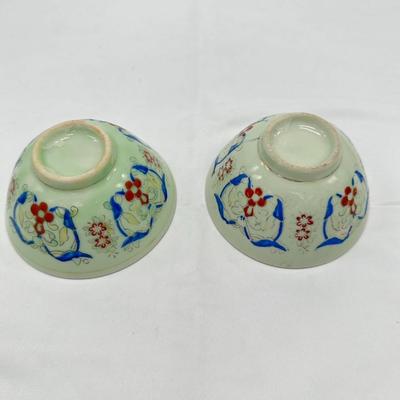 Pair of chinese rise bowl-2 local pickup and shipping available