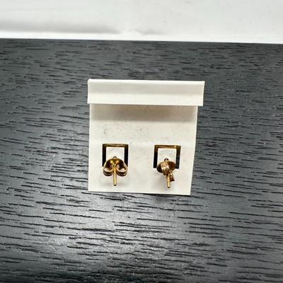 Tiger eye earrings