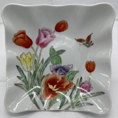 Large Chinese Vintage Bowl with Four Characters Mark-local pickup and shipping available