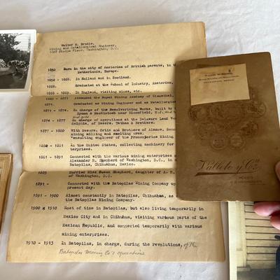 Antique Diary, Photographs, Scrap-Book & More (LR-RG)