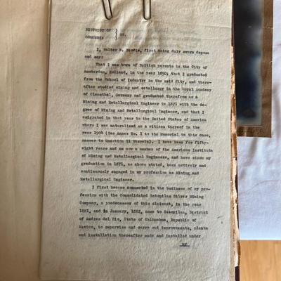 Antique Diary, Photographs, Scrap-Book & More (LR-RG)