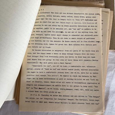 Antique Diary, Photographs, Scrap-Book & More (LR-RG)