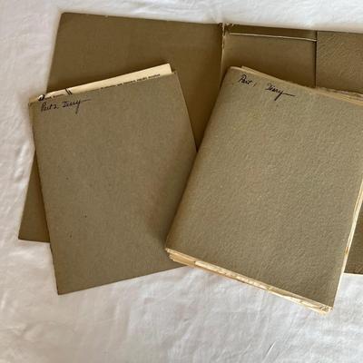 Antique Diary, Photographs, Scrap-Book & More (LR-RG)
