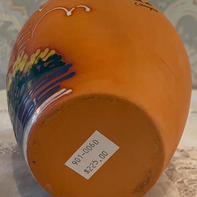 Signed Casa De Campo Clay Vase