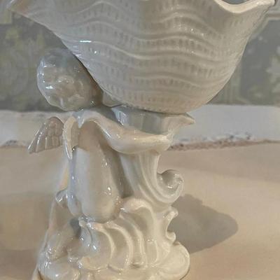 Cherub Angel Vase