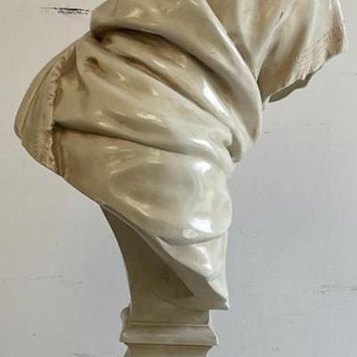 Vintage Holland Mold Signed Ceramic Bust of a Woman Austin Productions Inc.