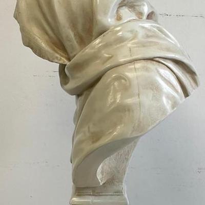 Vintage Holland Mold Signed Ceramic Bust of a Woman Austin Productions Inc.