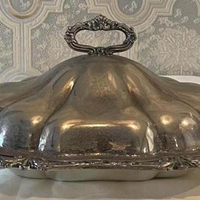 Silverplate Warming Dish
