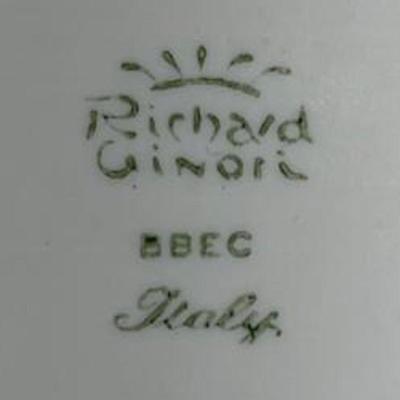 Richard Ginori Plate