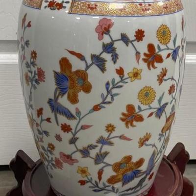 Limoge Porcelain Urn with Cover