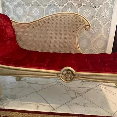 Victorian Style Love Chair