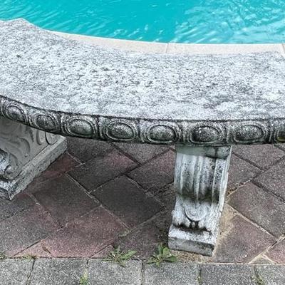Outdoor Cement/Concrete Bench
