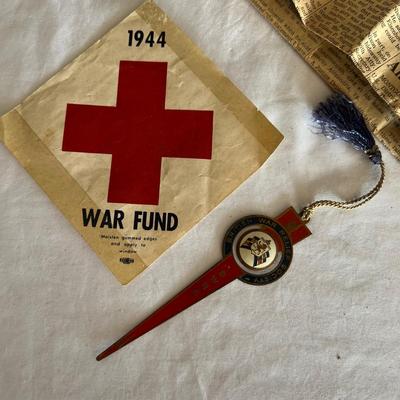 World War I & II Newspapers, Ration Books, Telegraphs & More (LR-RG)