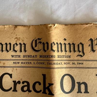 World War I & II Newspapers, Ration Books, Telegraphs & More (LR-RG)