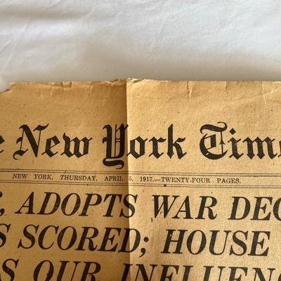 World War I & II Newspapers, Ration Books, Telegraphs & More (LR-RG)