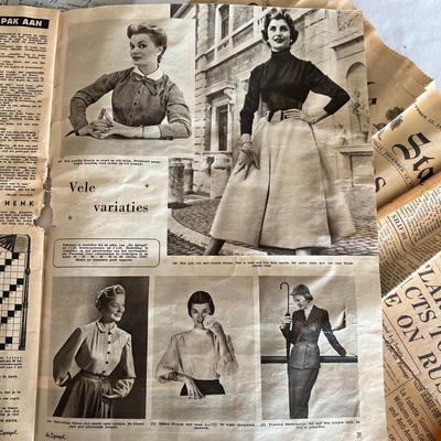 World War I & II Newspapers, Ration Books, Telegraphs & More (LR-RG)