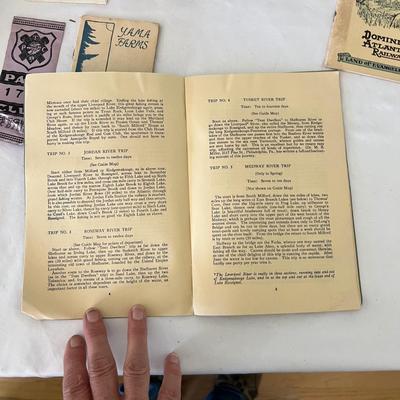 Canada - Vintage Travel Guides Plus Postcards (LR-RG)