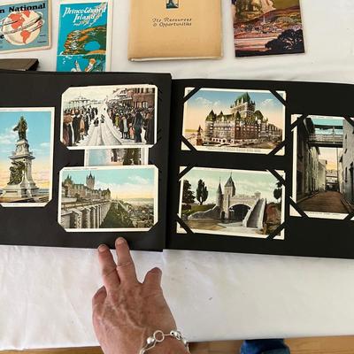 Canada - Vintage Travel Guides Plus Postcards (LR-RG)