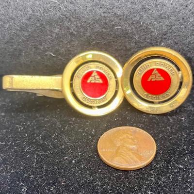 Fluid Power Society Tie Bar and Lapel Pin