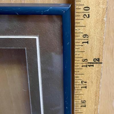 Framed Egyptian Linen Art