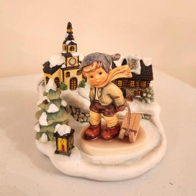 Lot #274 "Home for the Holidays" Hummel Piece 2002