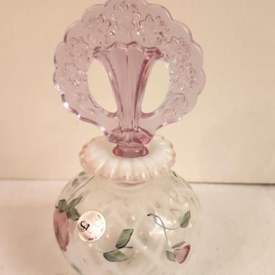 Lot #275 Fenton 95th Anniversary Perfume Bottle