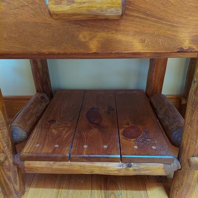 Two Custom Built Nightstands by Lang Hornthal (P-BBL)