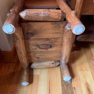 Two Custom Built Nightstands by Lang Hornthal (P-BBL)