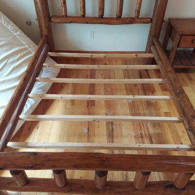 Custom Built Queen Size Bed by Lang Hornthal (P-BBL)
